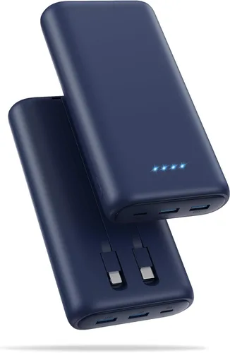 Miniatura 12 de Cargador portátil de 25800 mAh, cargador de teléfono portátil de carga rápida de 5 V/3 A, 3 puertos USB, batería externa, paquete de batería