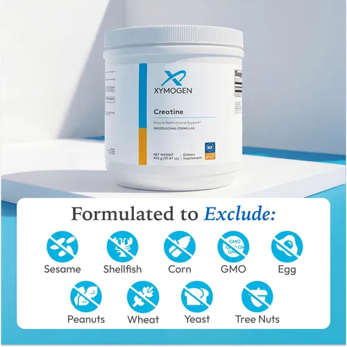 Miniatura 5 de XYMOGEN Creatina - Creatina en polvo para apoyo muscular - Suplemento diario para fuerza, resistencia y masa muscular magra - Polvo sin sabor - Sin