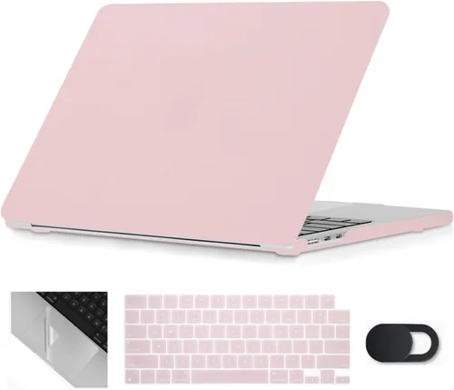 Miniatura 12 de Se7enline Compatible con MacBook Air 2024 de 15 pulgadas M4 M3 M2 A2941/A3114/A3241 Funda rígida para laptop Mac Air 15.3, cubierta protectora