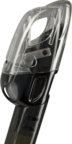 Miniatura 6 de IST Orbit Snorkeling Gear Set: máscara de vidrio templado, esnórquel seco y aletas de trek para viajes compactos Negro
