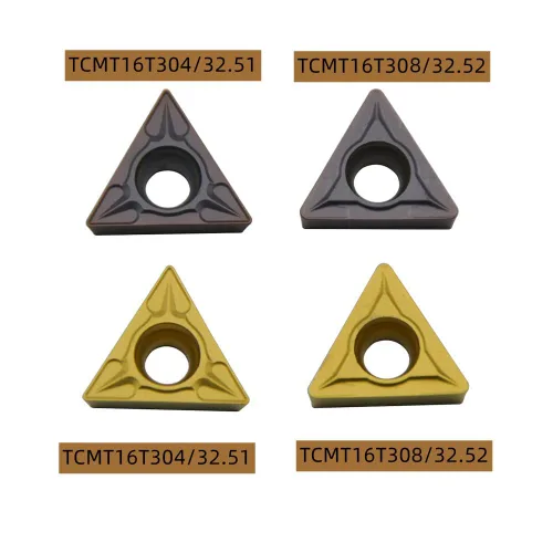 Miniatura 6 de 20pcs TCMT32.51 TCMT32.52 TCMT16T304 TCMT16T308 insertos de carburo insertos de torneado para barra de corte de metal