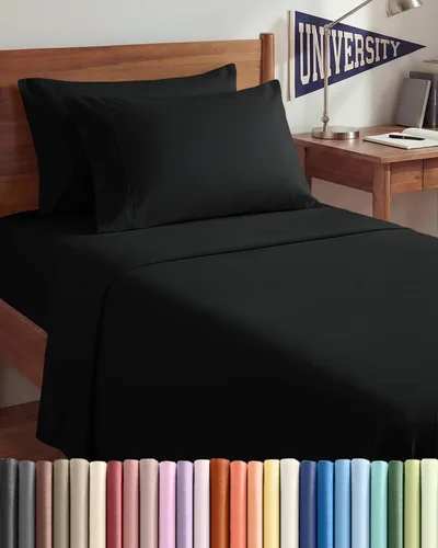 Miniatura 161 de Juego de sábanas Queen de 6 piezas, sábanas tamaño Queen, ropa de cama suave de lujo de hotel, refrescante, cómoda y transpirable, 1 encimera, 1 26