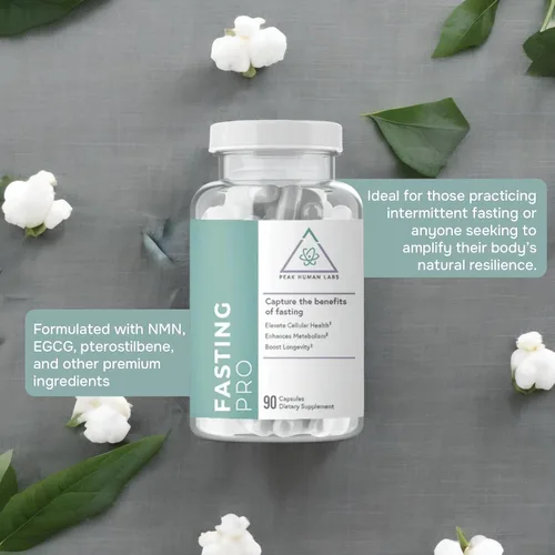 Miniatura 3 de Fasting Pro - Complejo de espermidina de 10 mg de alta potencia - Fórmula de 12 ingredientes para autofagia, limpieza celular y apoyo al