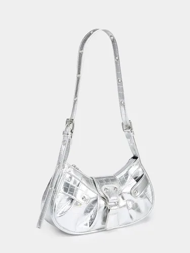 Miniatura 2 de Verdusa Bolso de mano plisado para mujer, bolso de mano de piel sintética