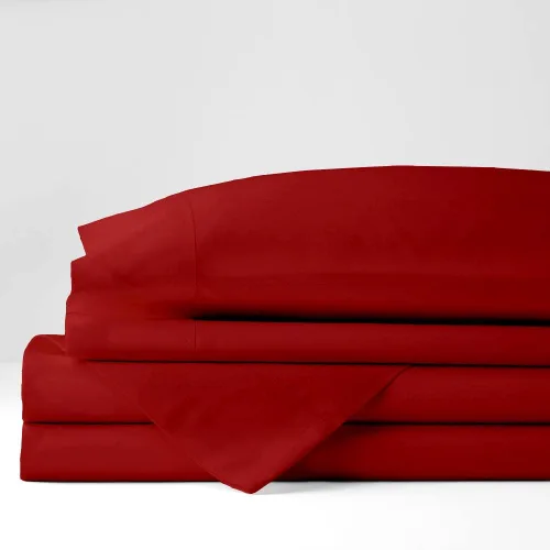 Juego de ropa de cama dividida de 5 piezas, 800 TC-100% algodón, juego de sábanas divididas para camas ajustables, sábanas divididas de algodón de