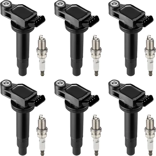 Miniatura 36 de BDFHYK Paquetes de bobinas de encendido compatibles con Toyota 1997-2000 4Runner, Camry 1997-2001, RAV4 1998-2000, Solara 1999-2001, 1998 T100