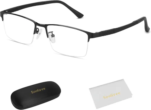 Miniatura 10 de SooGree Blue Light Blocking Multifocus Progressive Reading Glasses Bifocal Far and Near Dual Purpose for Men Reading Glasses