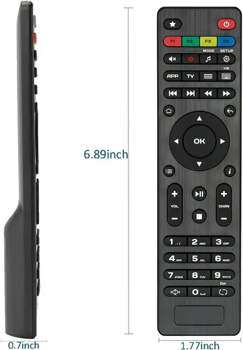 Miniatura 3 de Reemplazo de control remoto compatible con caja de la serie MAG Mag250 Mag254 Mag255 Mag256 Mag275 Mag322 Mag349 Mag410 Mag520, etc. MAG IPTV