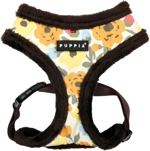 Miniatura 11 de Puppia Stefan - Arnés para perro sobre la cabeza cálido de invierno, con patrón de gofre, ajustable en el pecho para perros pequeños y medianos