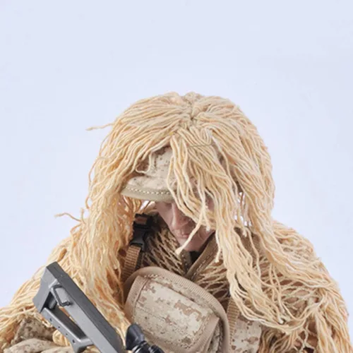 Miniatura 5 de Modelo de figura de acción de soldado para adultos, 12 pulgadas, 1/6, realista, militar, policía, francotirador, soldado, conjunto con accesorios