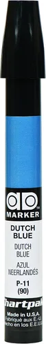 Miniatura 6 de El marcador original Chartpak AD, Tri-Nib, azul escarcha, 1 cada uno (P112)