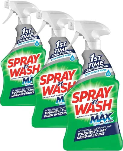 Miniatura 7 de Spray 'N Wash Max - Quitamanchas para ropa, 16 onzas, el empaque puede variar