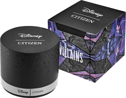 Miniatura 6 de Citizen Eco-Drive Disney - Reloj de cuarzo para mujer acero inoxidable Ursula tono plateado modelo EM0748-51W