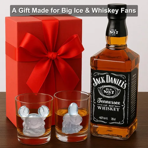 Miniatura 7 de Bandeja de moldes de silicona para cubitos de hielo de cangrejo 3D para whisky, cóctel, bebida, bar; detalles ricos. Divertido molde de animales
