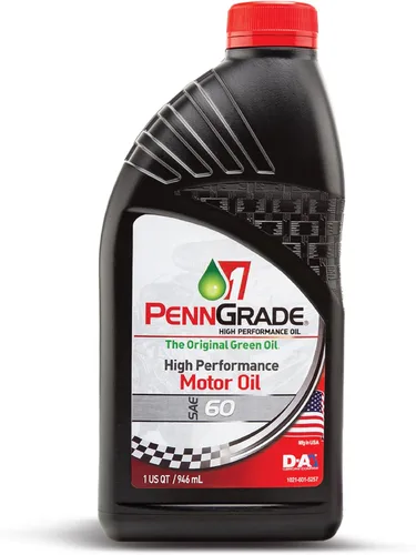 PENN GRADE 1, 71166, aceite monogrado de alto rendimiento SAE 60, 1 cuarto de galón (paquete de 12)