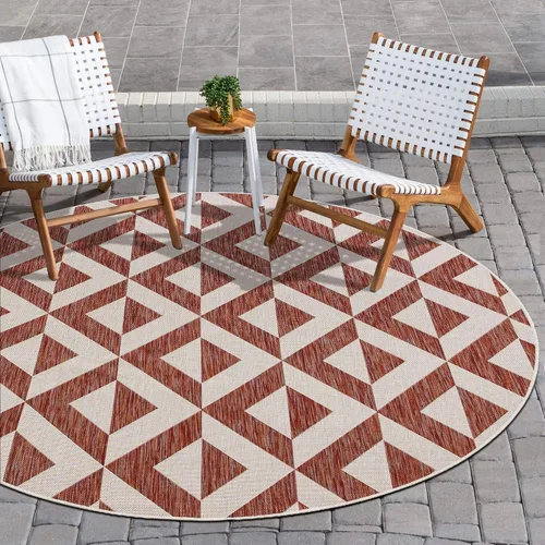 Miniatura 33 de Unique Loom Jill Zarin Outdoor Collection - Alfombra rectangular (2 pies 2 pulgadas x 3 pies 1 pulgadas, rectangular, beige y marrón)