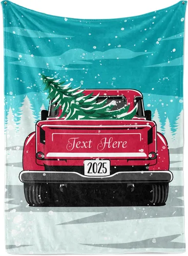 Miniatura 14 de Manta de Navidad personalizada con cascanueces – Se envía al día siguiente, impresa en Estados Unidos – Manta de sofá de felpa polar, decoración