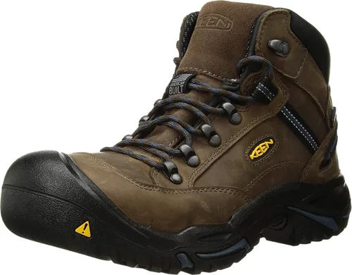 KEEN Utility Botas Mt Vernon 6 para hombre Bisonte/Ensign Azul