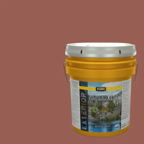 Miniatura 23 de Rodda Paint CASCADIA XL Pintura e imprimación satinada para exteriores en uno, cuarto de galón, Metropolis Mood