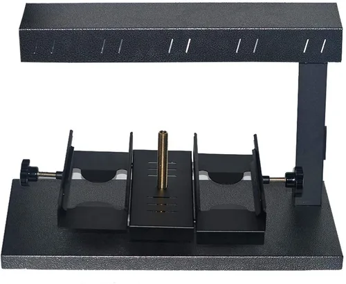 Miniatura 3 de Li Bai Raclette Máquina de fusión de queso, dispensador de nachos comercial eléctrico para 2 piezas de media rueda de queso, multifunción, máquina