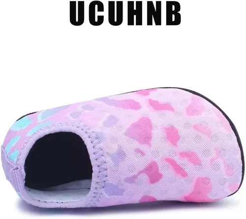 Miniatura 4 de UCUHNB Zapatos para niños y niñas, zapatos deportivos acuáticos para exteriores, secado rápido, descalzos, para playa, transpirables, para caminar