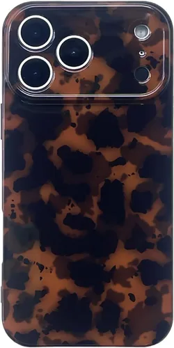 Miniatura 12 de Funda Compatible con iPhone 11, Caparazón de Tortuga Marrón Ámbar con Estampado de Leopardo Cubierta Retro Chic Elegante Clásica Linda Protectora