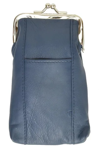 Miniatura 10 de Marshal® - Estuche para cigarrillos de cuero, bolsillo regular o 100 para encendedor de 100 (color azul bebé)