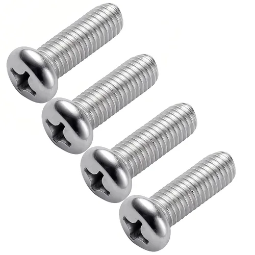 Miniatura 36 de NACX Tornillos de cabeza plana avellanados Phillips M6 x 0.551 in, A2-70, tono plateado, acero inoxidable 304, 60