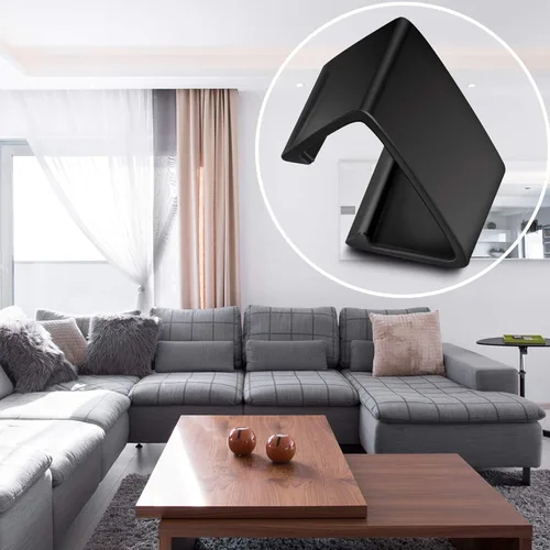 Miniatura 6 de Blulu 10 piezas de sujetadores para muebles de patio al aire libre, sujetadores para sofá de muebles al aire libre 2.4 D x 1.4 W x 1.22 H