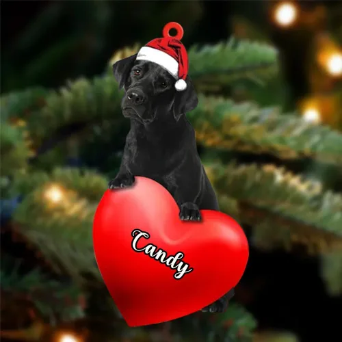 Miniatura 49 de Adornos de Navidad personalizados para perros, nombre personalizado, adorno de Malamute de Alaska, adornos acrílicos, regalos de Navidad, amantes