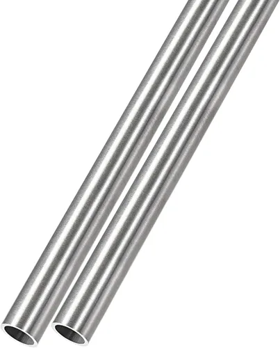 Miniatura 22 de METALLIXITY Tubo de acero inoxidable 316 (0.039 in de diámetro exterior x 0.006 in de pared T x 9.843 in de largo), 2 piezas, tubo recto