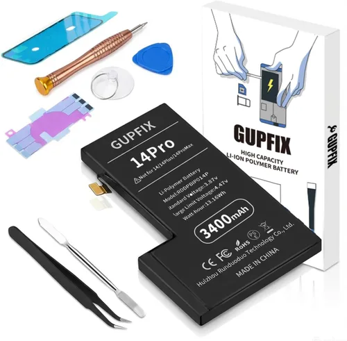 Miniatura 18 de Batería de diagnóstico para iPhone 13 sin advertencia de parte desconocida emergente, 3500 mAh de alta capacidad de polímero de litio recargable