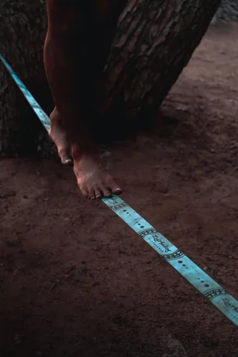 Miniatura 4 de Kit de Slackline ZenMonkey con Protectores de Árbol, Bolsa de Transporte de Tela e Instrucciones, 60 Pies, Fácil Montaje para Familia, Niños