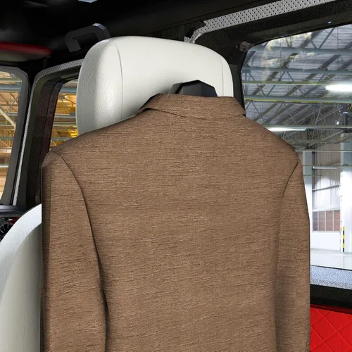 Miniatura 7 de Colgador multifuncional para reposacabezas y asiento trasero de automóvil, para traje y chaqueta