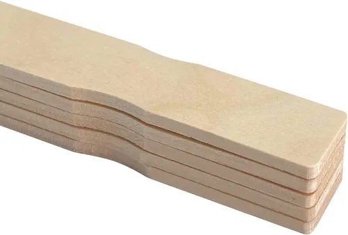 Miniatura 3 de Paquete de 5 palitos de pintura, palitos de madera para manualidades, palitos de pintura de 12 pulgadas para mezclar epoxi y resina, agitadores