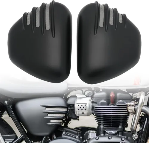 Accesorios de motocicleta izquierda y derecha de la batería de carenado lateral tapa del marco para Triumph Street Cup/Street Twin/Street Scrambler
