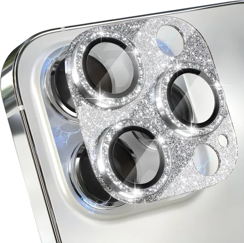 Choiche Protector de lente de cámara para iPhone 14 Pro/iPhone 14 Pro Max, cubierta de cámara brillante con protector de pantalla de lente de vidrio