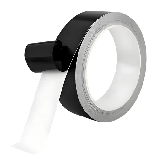 Cinta opaca de 1.2 pulgadas x 66 pies, calcomanías de enmascaramiento oscuro para bloquear el 100% de la luz, cinta de sombreado de cubierta LED