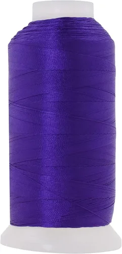 Miniatura 67 de Mandala Crafts Airforce Blue - Hilo resistente de 1500 yardas Tex 70 hilos de poliéster fuertes para coser cortinas, jeans, cuero, cabello