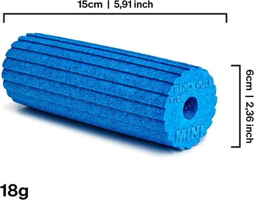 Miniatura 5 de Blackroll Mini Flow Fascinary Rollo de ejercicio Celeste