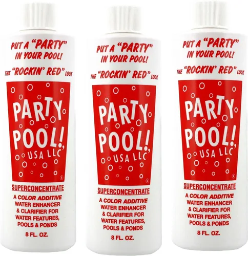 Aditive 47016-00010 Party Pool tintura para albercas, color rojo
