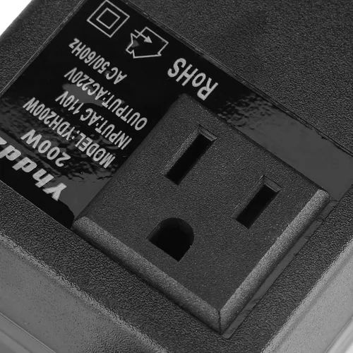 Miniatura 3 de Convertidor de voltaje de 100 W, transformador de voltaje de conversión bidireccional de 110 V a 220 V para viajes