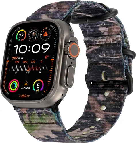 Miniatura 30 de Carterjett - Correa para Apple Watch 1.732 pulgadas, 1.654 pulgadas, 1.575 pulgadas, 1.496 pulgadas, nailon NATO, correas iWatch, mujeres y hombres