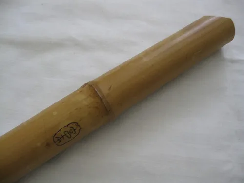 Miniatura 6 de 1.8 Matake Bamboo Shakuhachi D/F Instrumento pentatónico Zen Flauta de meditación