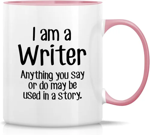 Miniatura 17 de Retreez Taza divertida - Soy un escritor, cualquier cosa puede ser utilizada en una historia, 11 Oz Tazas de café de cerámica - Taza graciosa