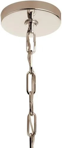 Miniatura 8 de Kichler Lighting Abbotswell - Colgante de 4 lámparas (19 pulgadas, latón natural)