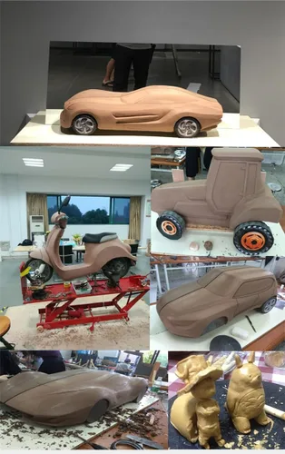 Miniatura 4 de Arcilla profesional de diseño automotriz, 31.75 oz de arcilla para esculpir a base de aceite que no se seca para modelos de automóviles, creación