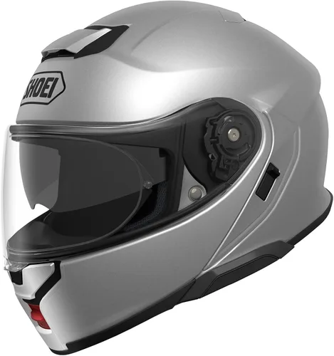 Casco modular Shoei Neotec 3 para motocicleta Plateado claro