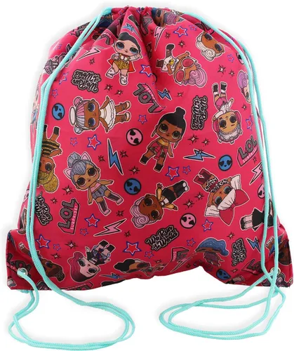Miniatura 5 de L.O.L. Surprise! Muñecas Niñas 16" Mochila 5 piezas School Set, AzulRosa, Classic
