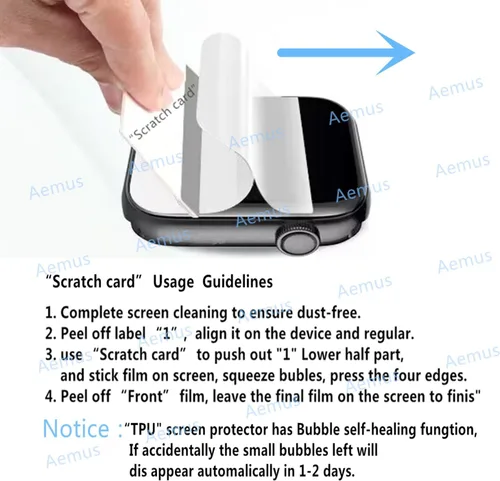 Miniatura 7 de Compatible con Garmin Venu 3S / Venu 4 1.614 in / vivoactive 6 / vivoactive 5 protector de pantalla (paquete de 4) Smart Watch flexible cobertura